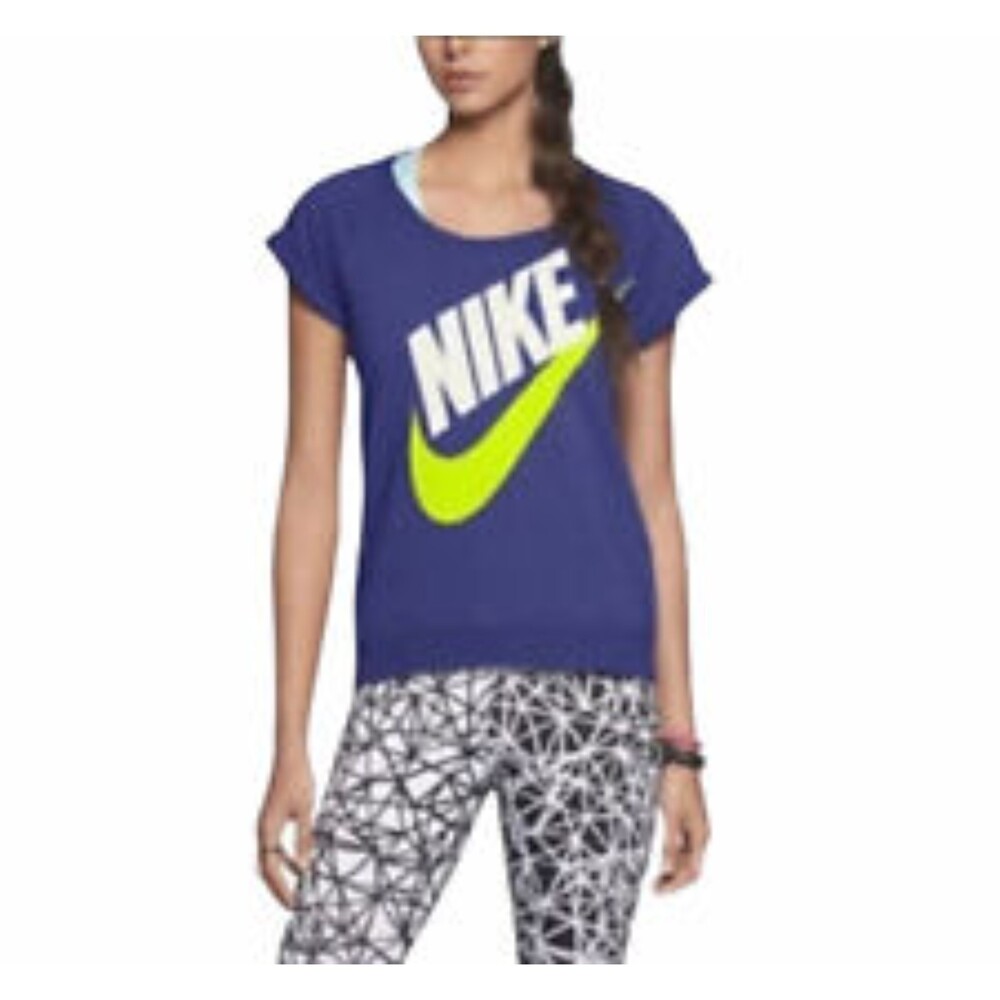 Nike athletic activewear athleisure gym training cutoff sweatshirt